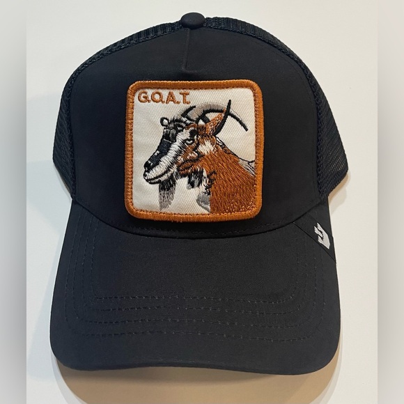 Goat Goorin Bros Mesh Trucker Hat - Picture 1 of 8